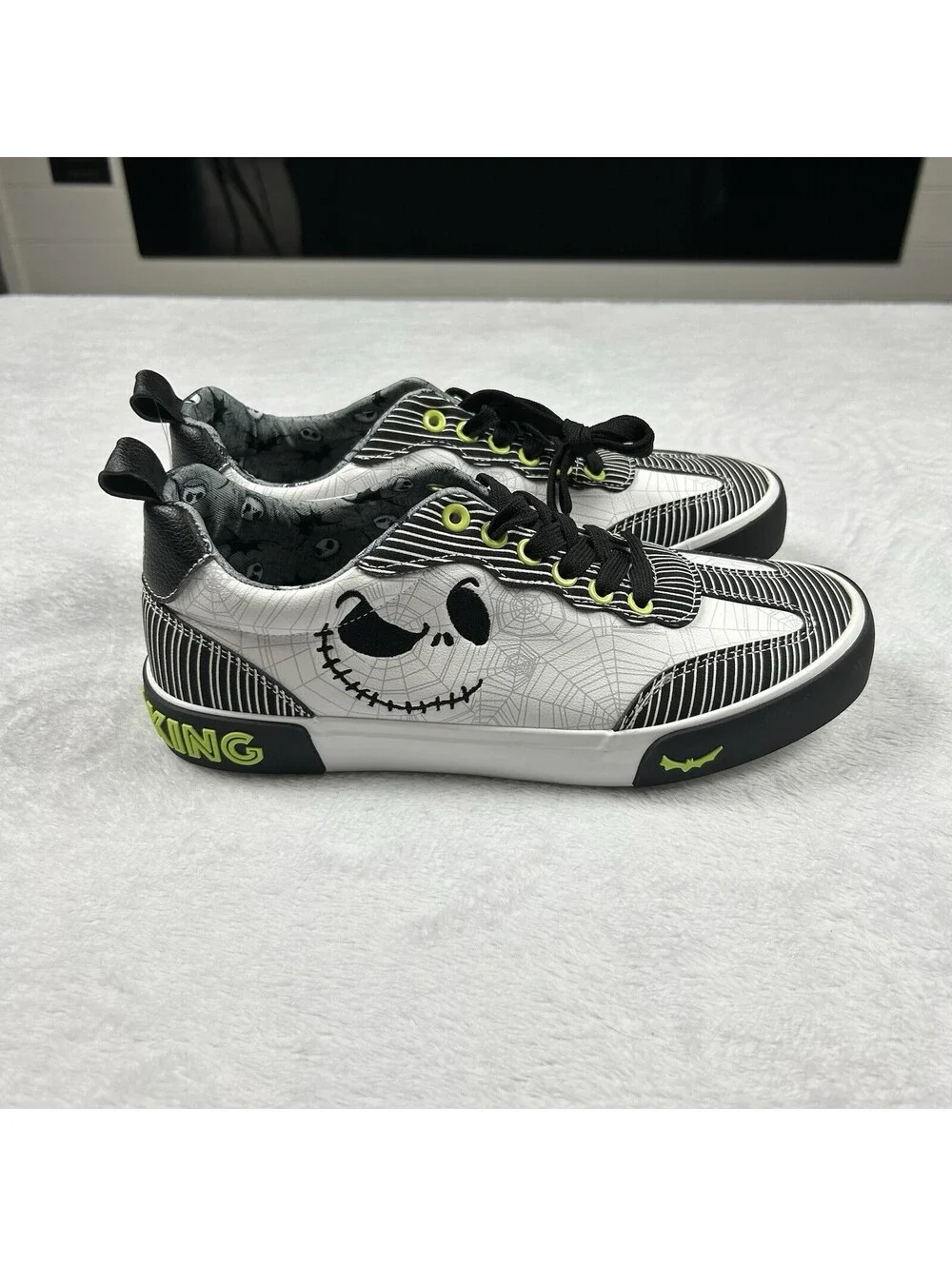 Disney Nightmare Before Christmas Shoes Size 11 GroundUp Jack The Pumpkin King